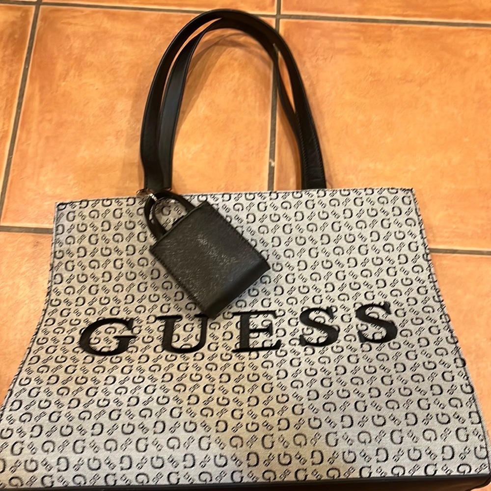 Guess tote bag large